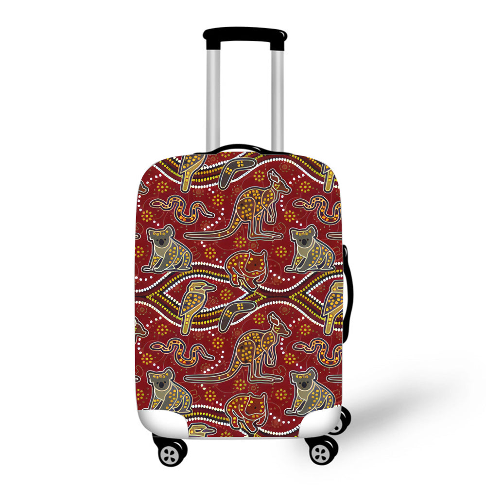 Aboriginal Dreamtime Print Baggage Cover
