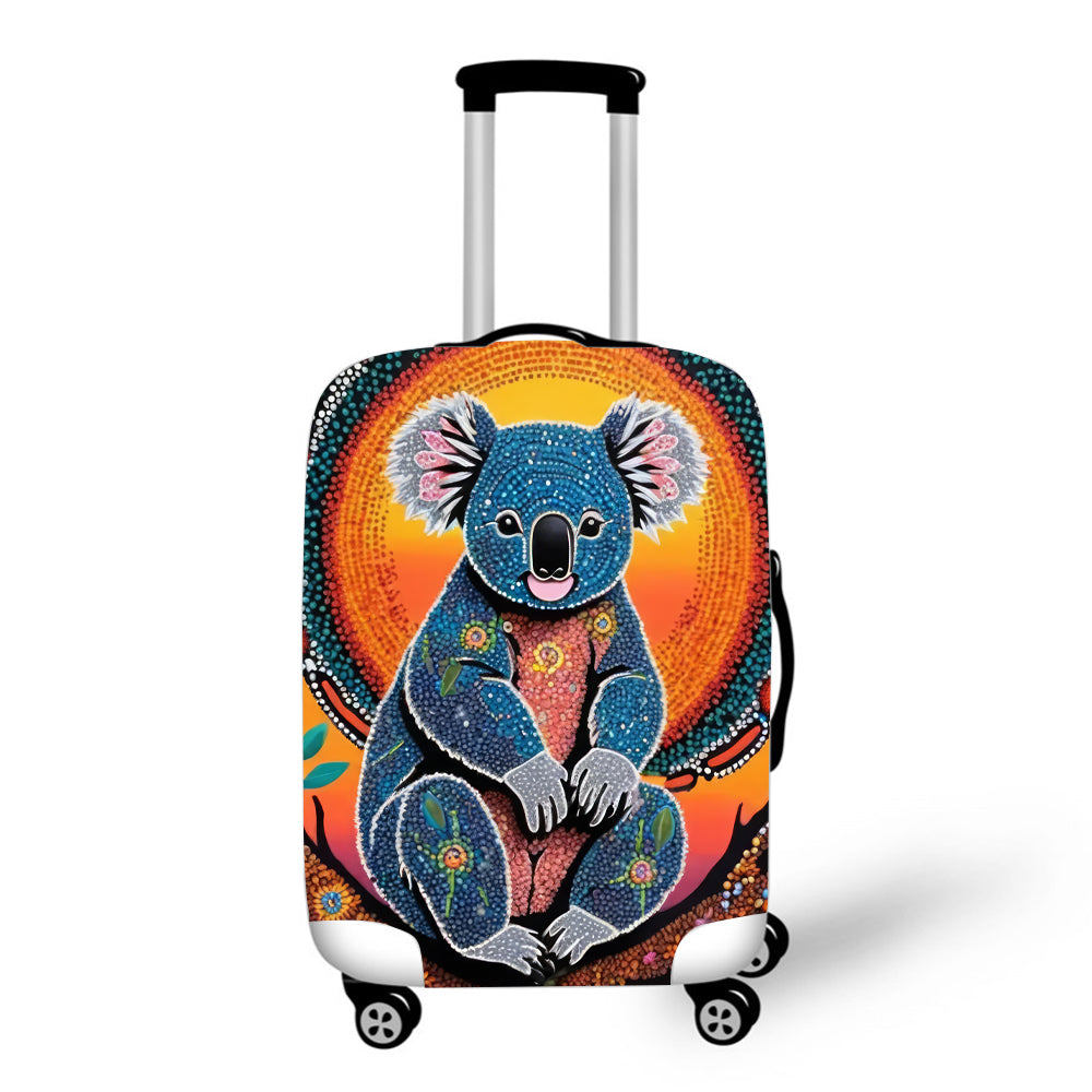 Aboriginal Koala Print Baggage Cover