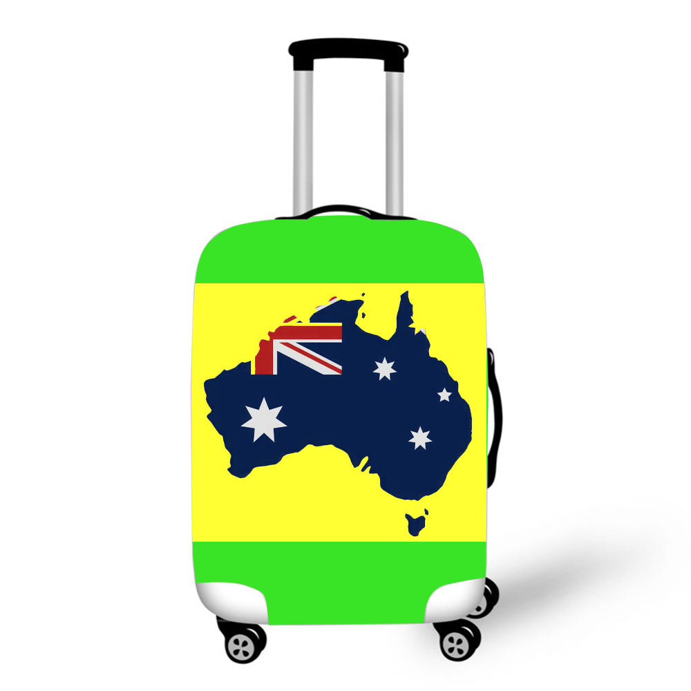 Australia Map Flag Baggage Cover