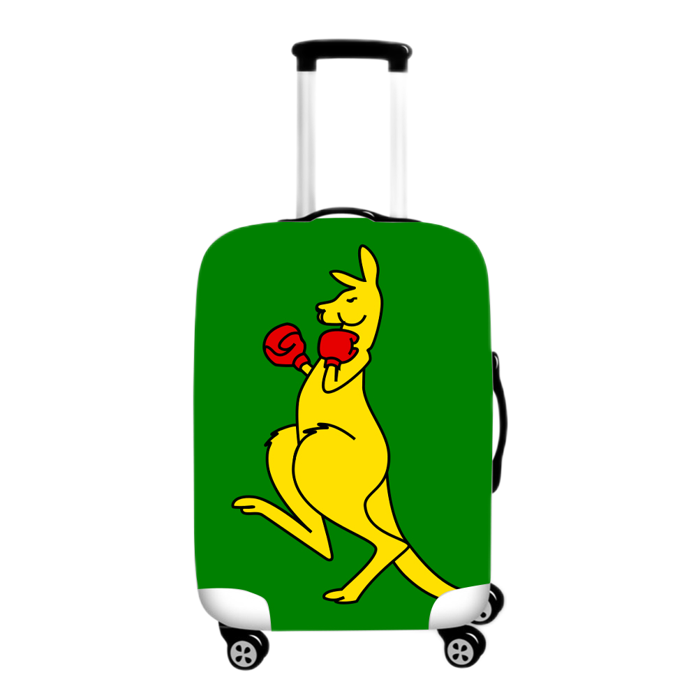Australian Boxing Kangaroo Baggage Cover