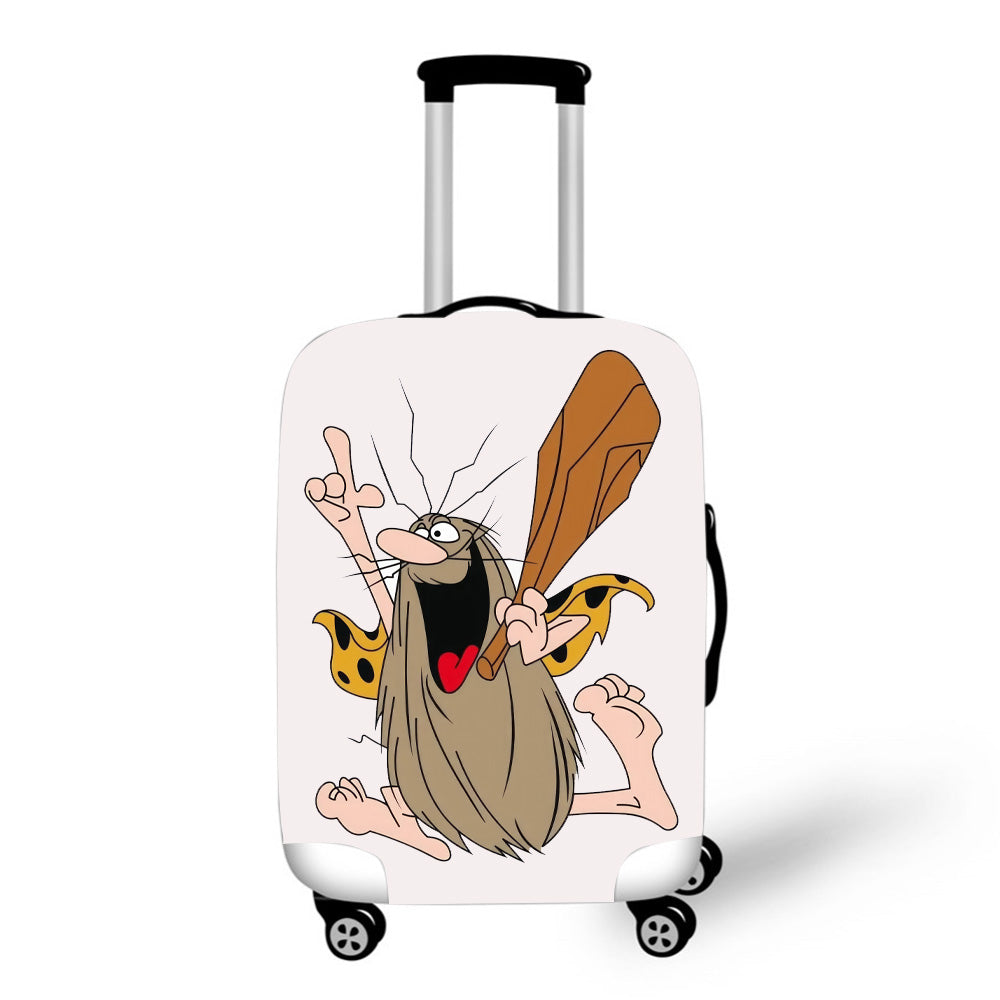 Captain Caveman Baggage Cover