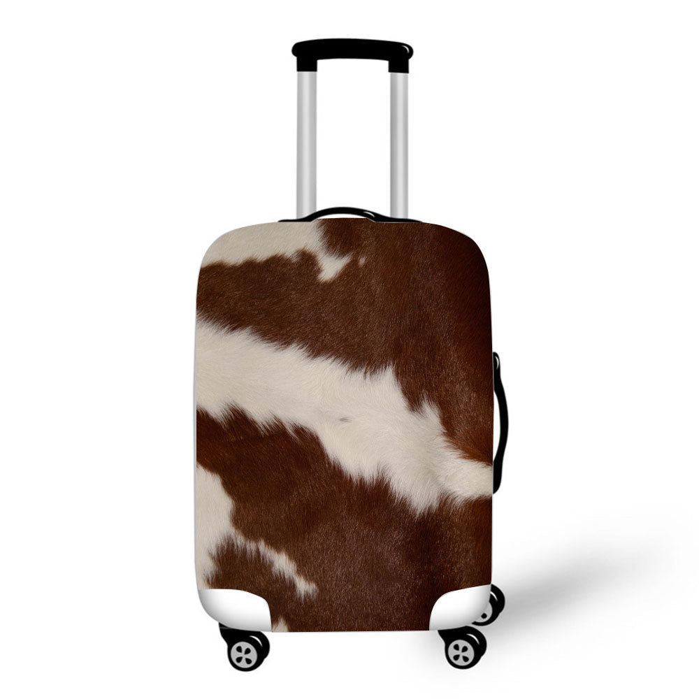 Cowhide Pattern Baggage Cover