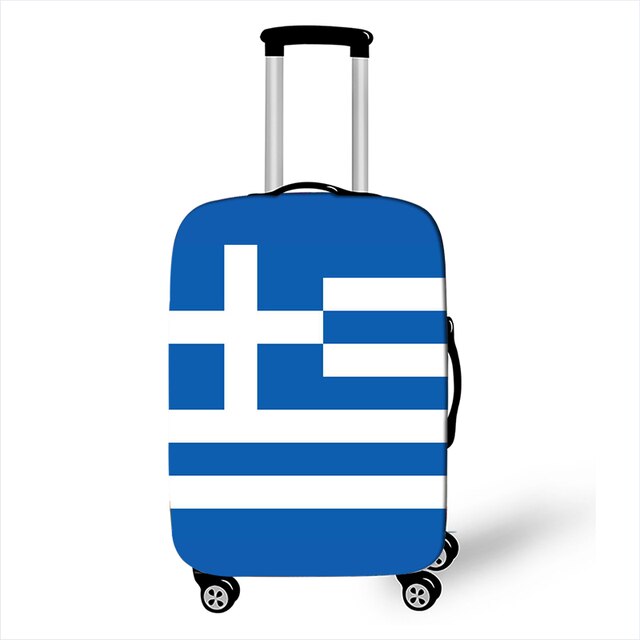 Greece Flag Baggage Cover