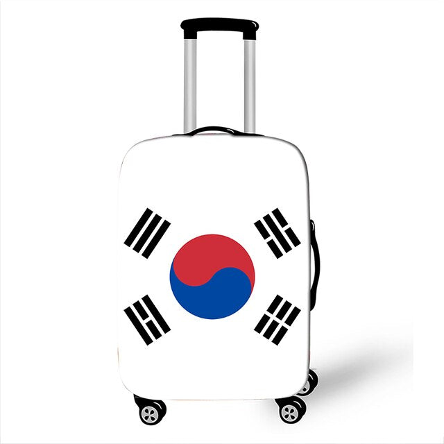 South Korea Flag Baggage Cover