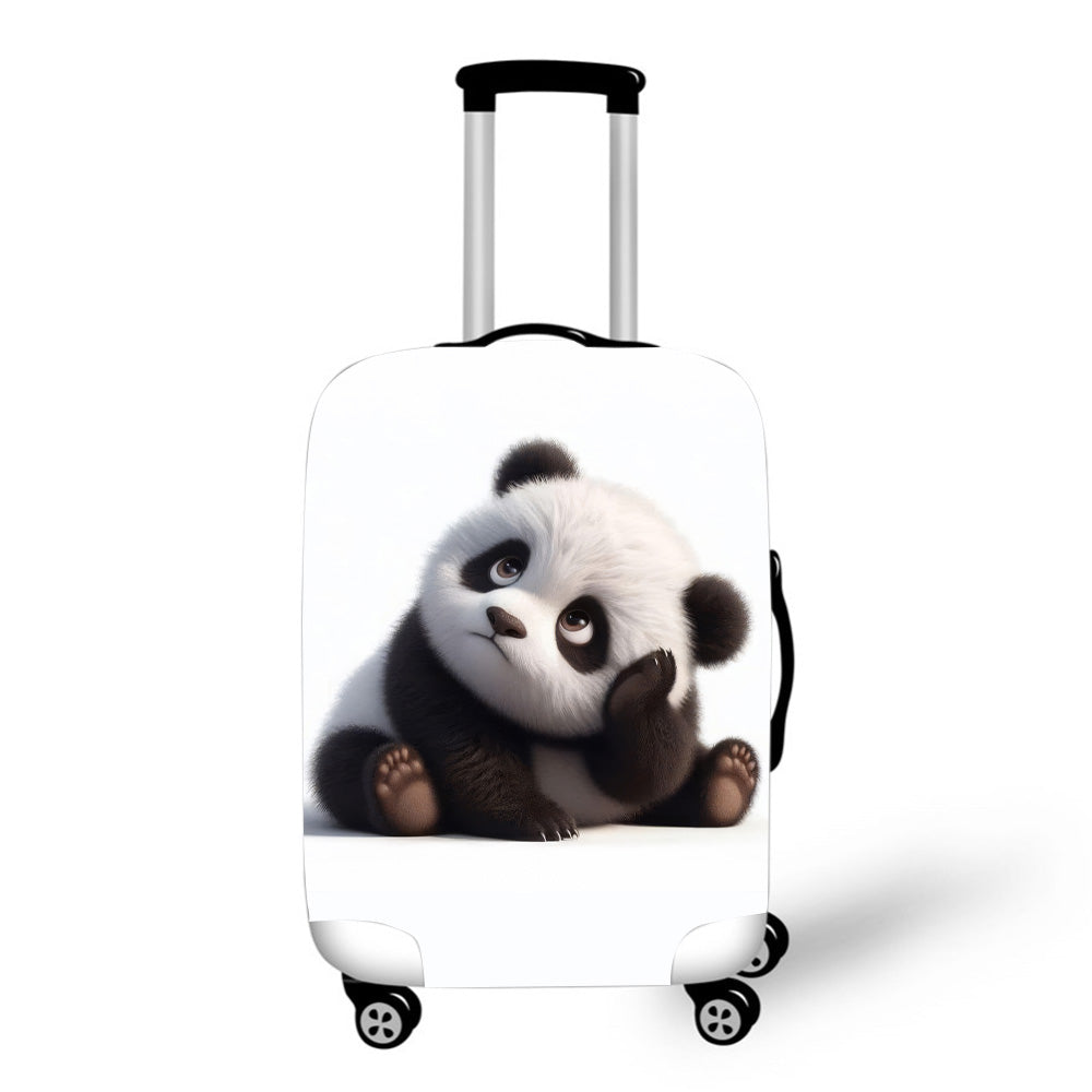 Panda Ho Hum Baggage Cover