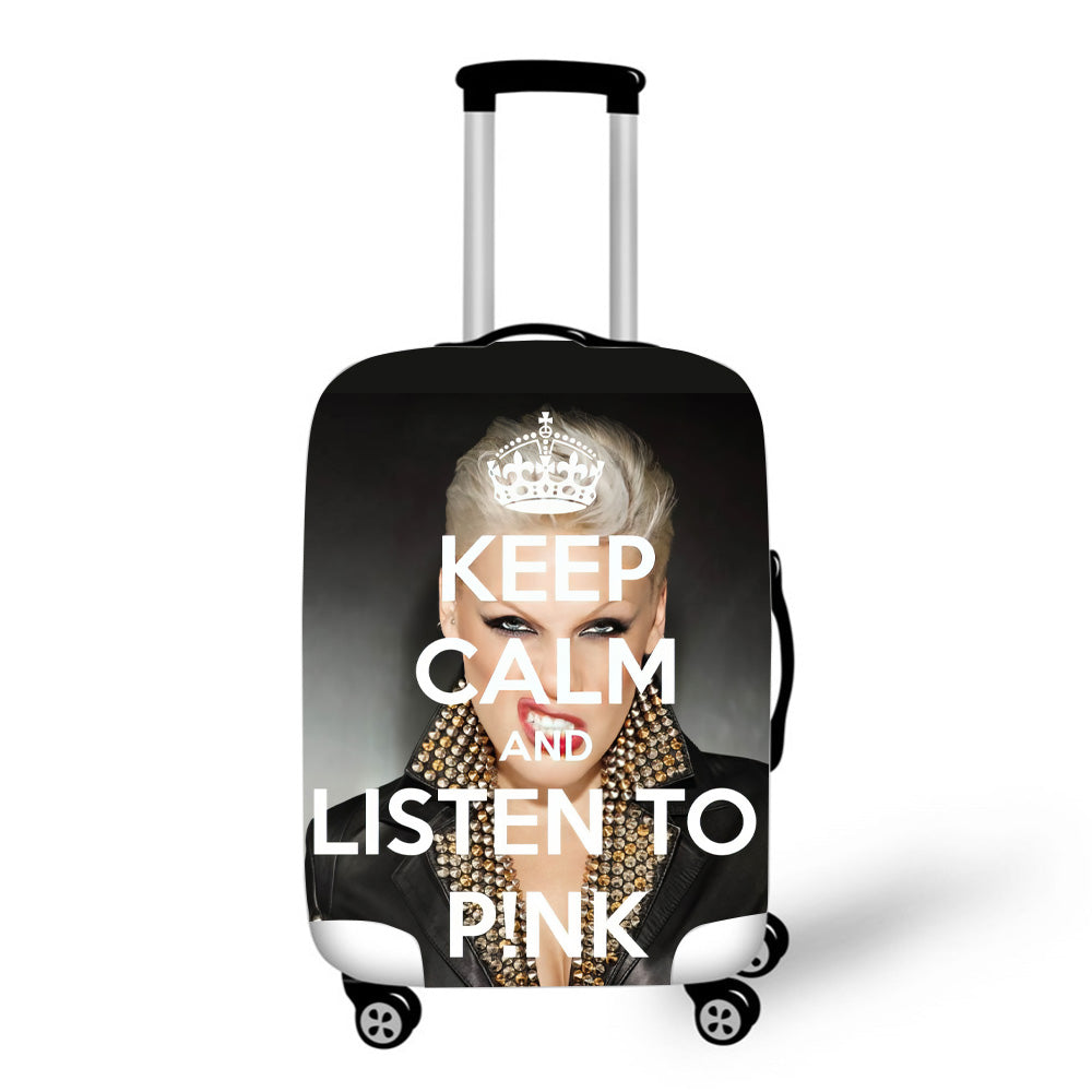 Keep Calm & Listen to Pink Baggage Cover