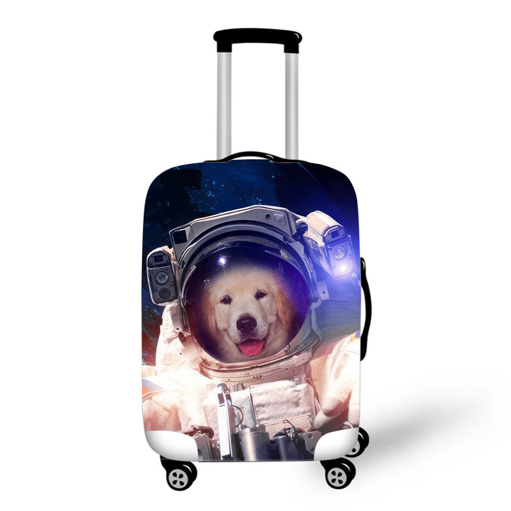 Puppy in Space Baggage Cover