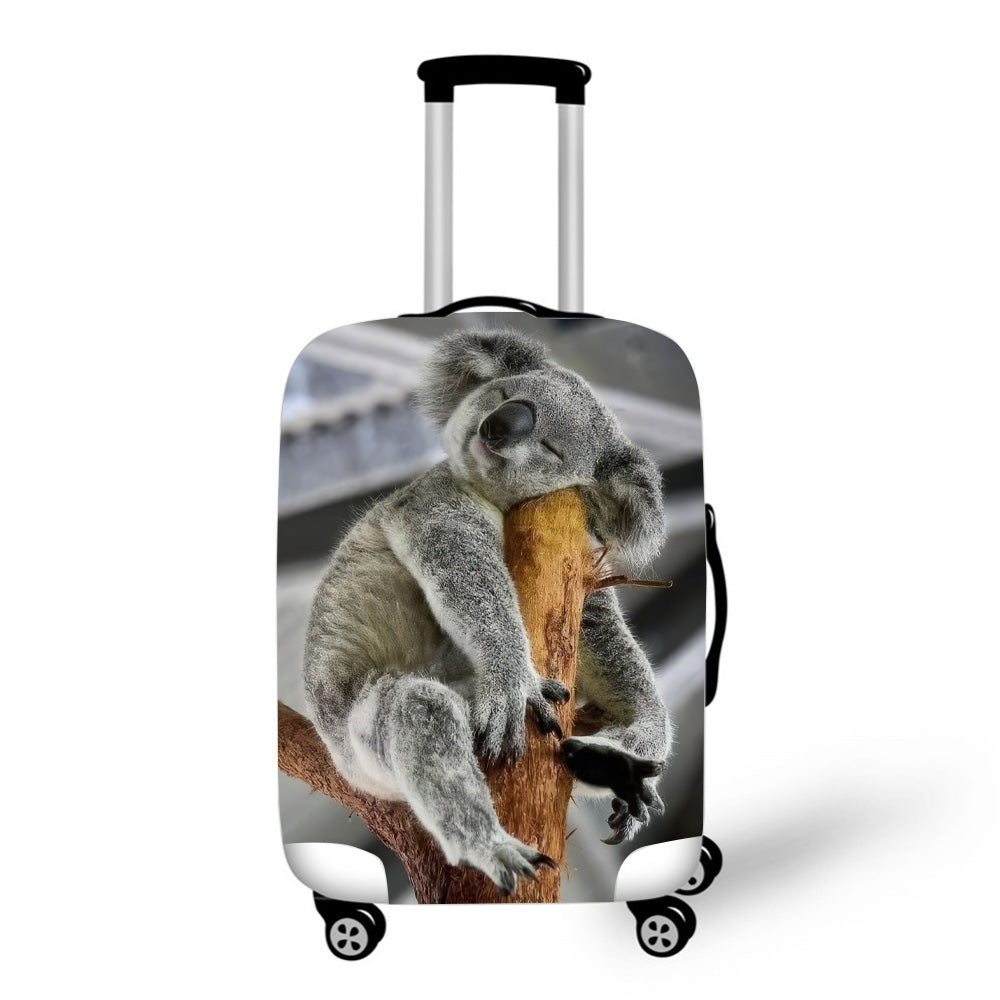 Koala Bear Resting Baggage Cover