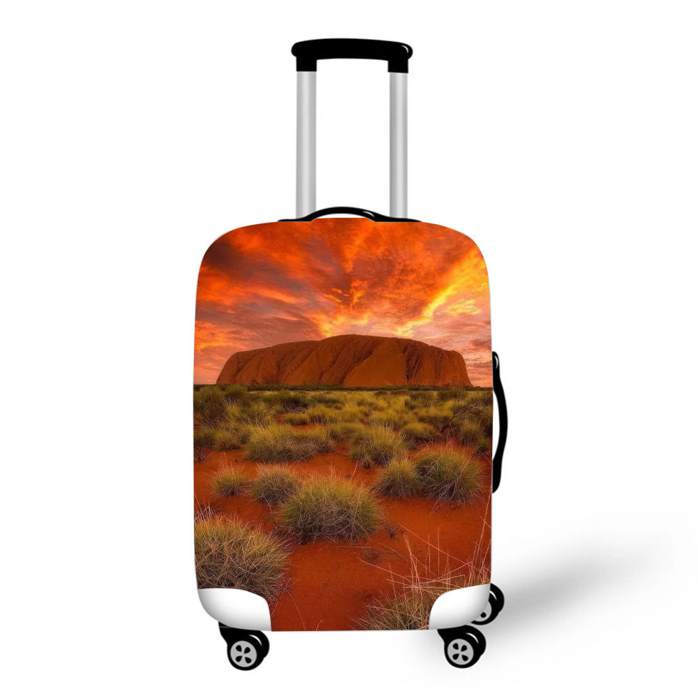 Ayers Rock (Uluru) at Sunset Baggage Cover