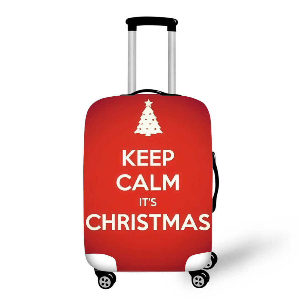 Keep Calm it`s Christmas Baggage Cover