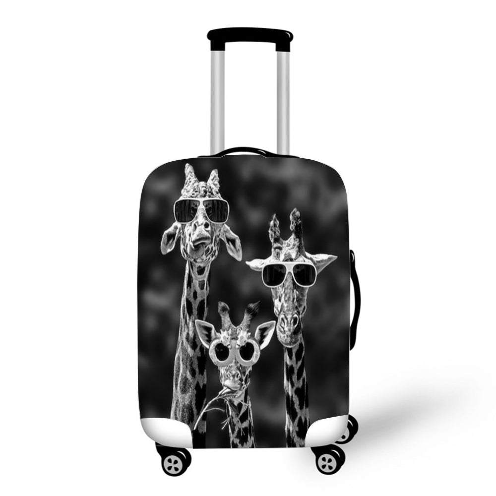 Giraffe Sunglasses Baggage Cover