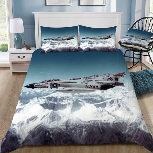 F-4 Phantoms in Flight Doona / Duvet Cover and 2 Pillow Slips