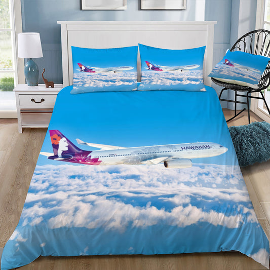 Hawaiian Airlines Airbus A330 Doona / Duvet Cover and 2 Pillow Slips