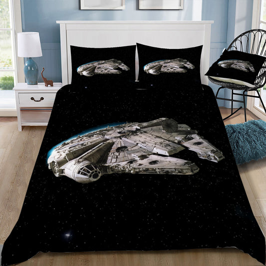 Star Wars Millennium Falcon Duvet / Doona Cover and 2 Pillow Slips