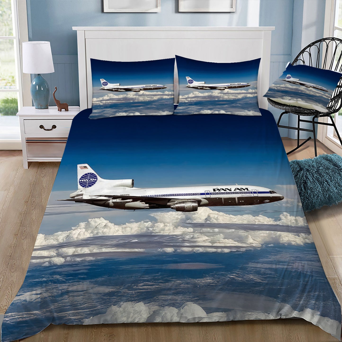 Pan Am L-1011 Doona / Duvet Cover and 2 Pillow Slips