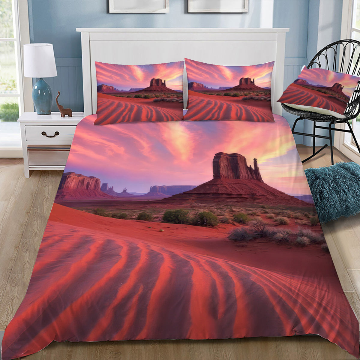 Americas Wild West Duvet / Doona Cover and 2 Pillow Slips