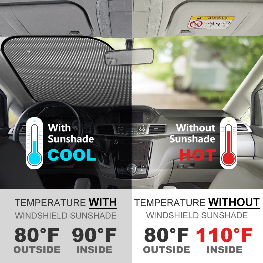 Custom Windscreen Sunshade For Cars & Trucks