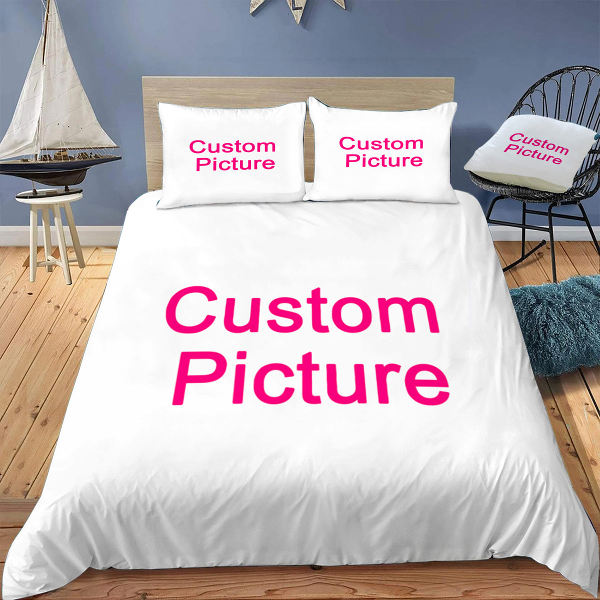 Custom Duvet / Doona Cover and 2 Pillow Slips
