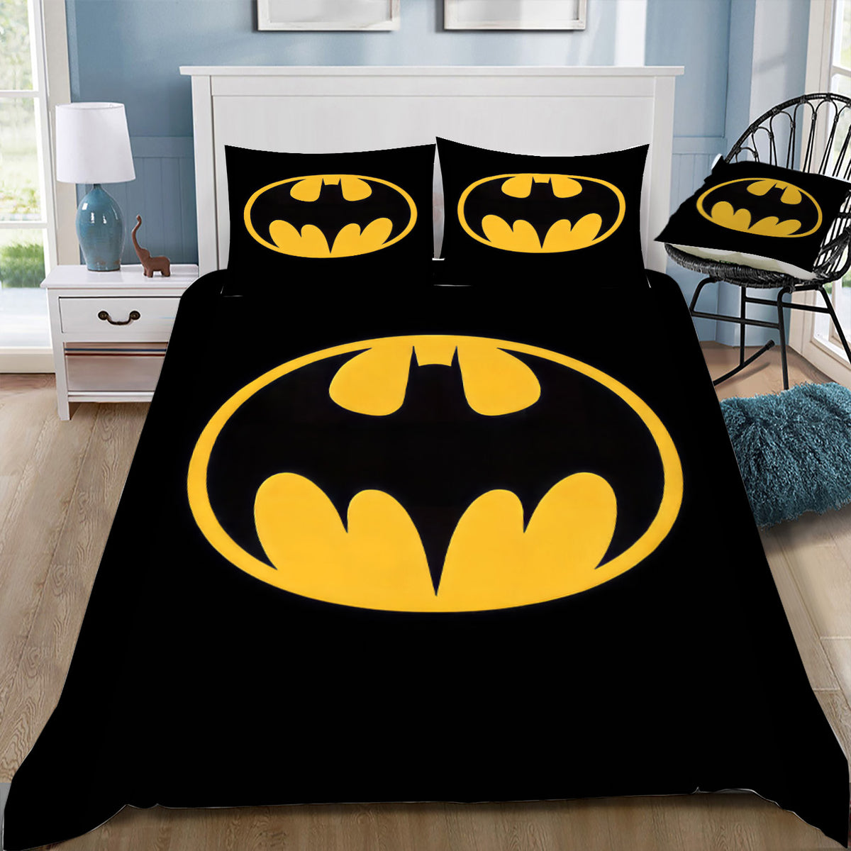 Batman Duvet / Doona Cover and 2 Pillow Slips