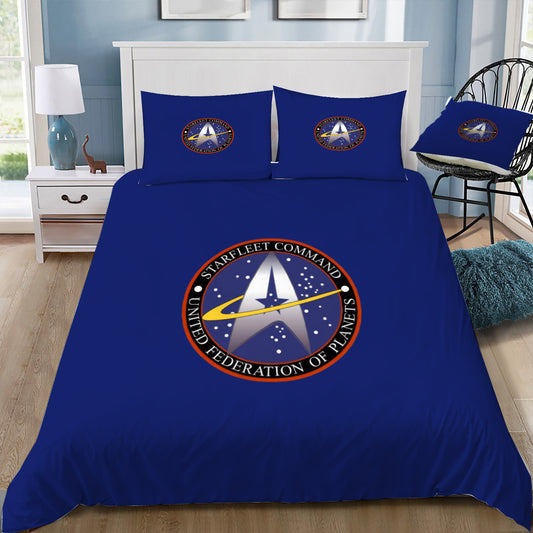 Star Trek Starfleet Command Duvet / Doona Cover and 2 Pillow Slips
