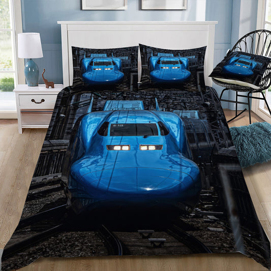 Shinkansen Bullet Train Japan Duvet / Doona Cover and 2 Pillow Slips