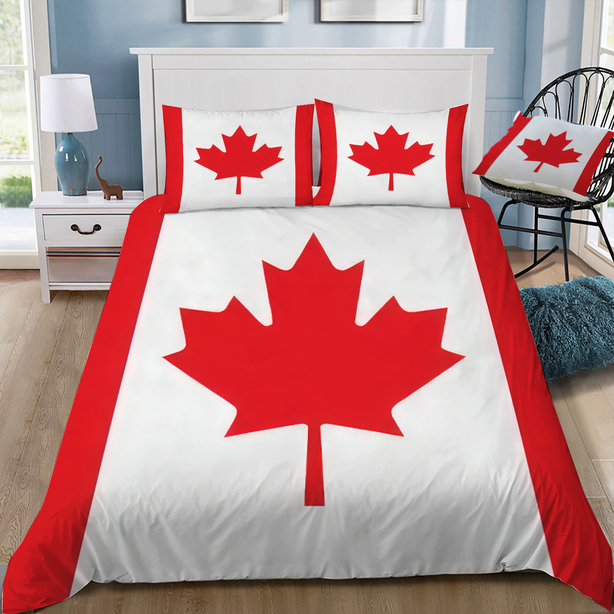 Canada Flag Duvet / Doona Cover and 2 Pillow Slips