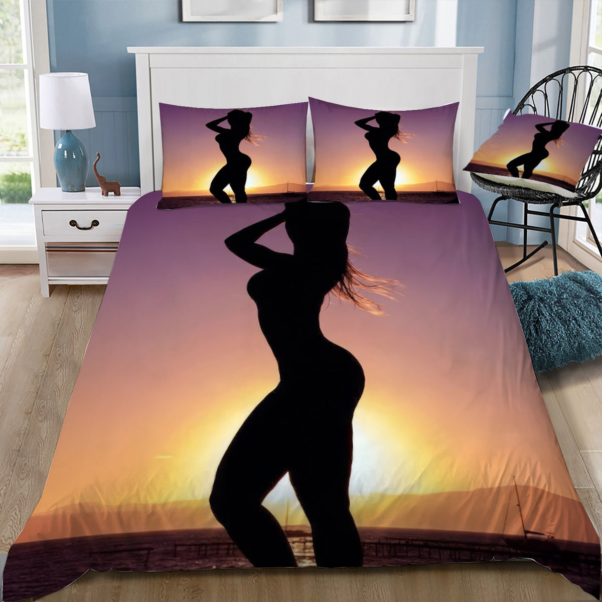 Morning Beauty Duvet / Doona Cover and 2 Pillow Slips