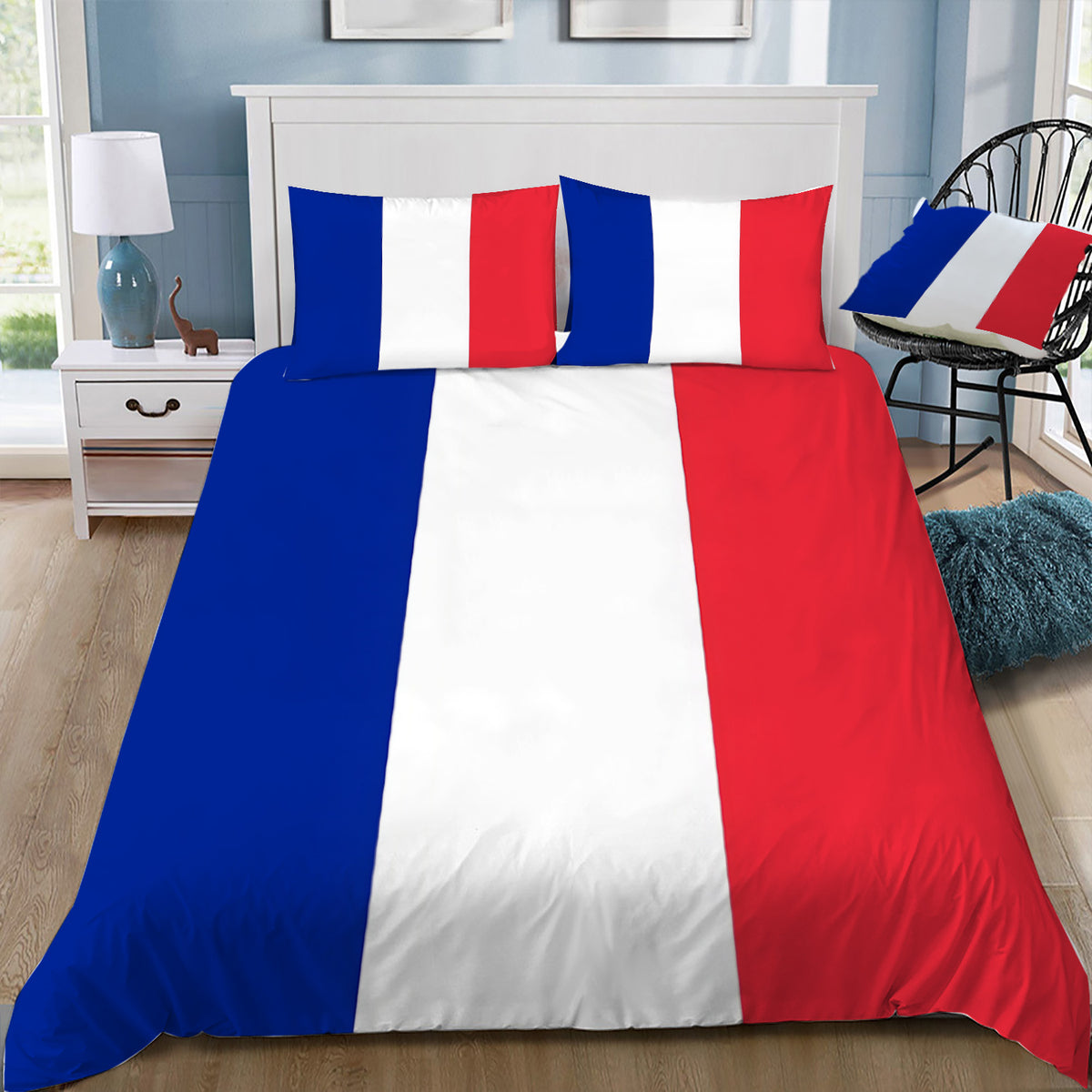France National Flag Duvet / Doona Cover and 2 Pillow Slips