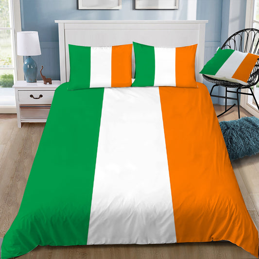 Ireland National Flag Duvet / Doona Cover and 2 Pillow Slips