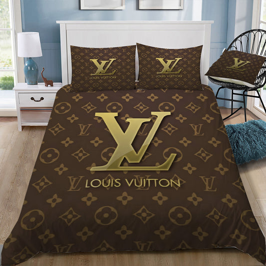 Louis Vuitton Duvet / Doona Cover and 2 Pillow Slips