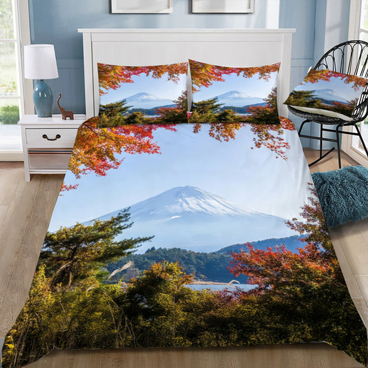Mt Fuji Japan Duvet / Doona Cover and 2 Pillow Slips