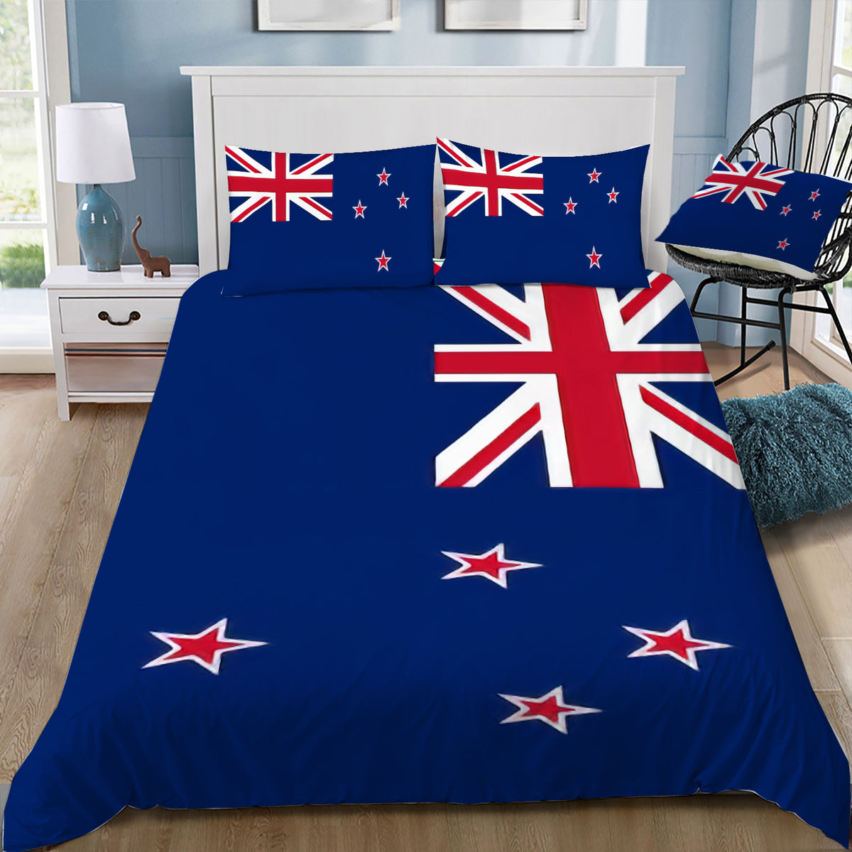 New Zealand Flag Duvet / Doona Cover and 2 Pillow Slips