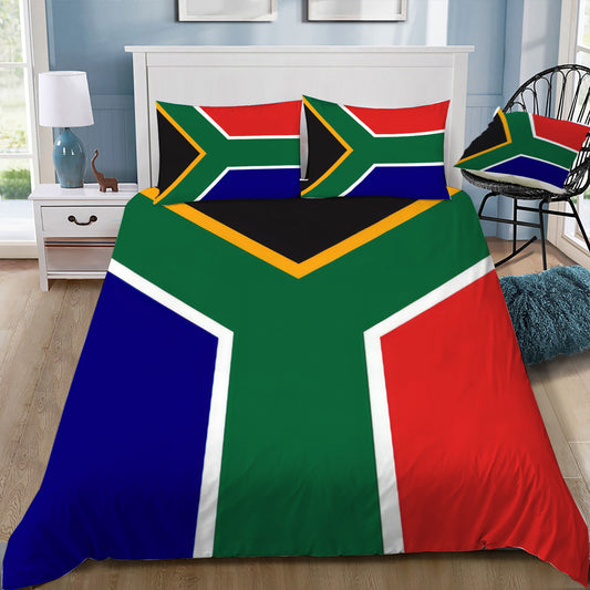 South Africa Flag Duvet / Doona Cover and 2 Pillow Slips