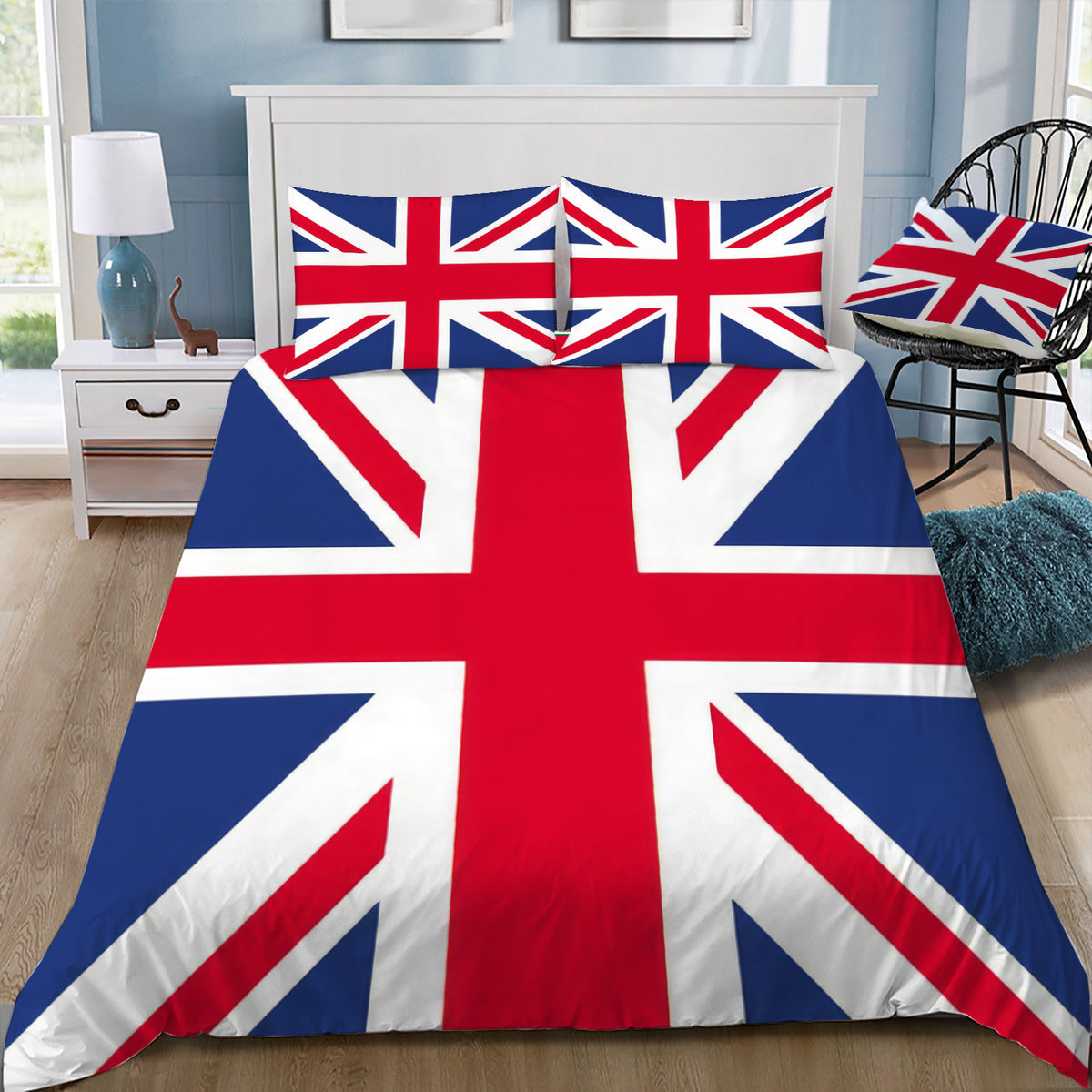 UK, England, United Kingdom Flag Duvet / Doona Cover and 2 Pillow Slips