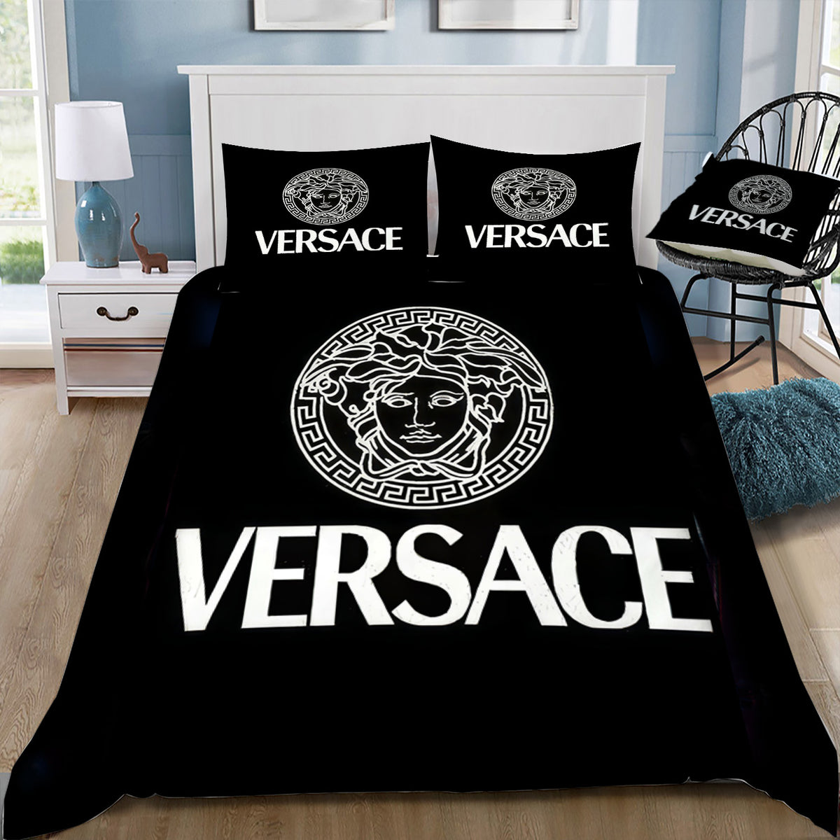 Versace Duvet / Doona Cover and 2 Pillow Slips