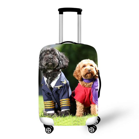 Puppy Pilot & Hostess Baggage Cover
