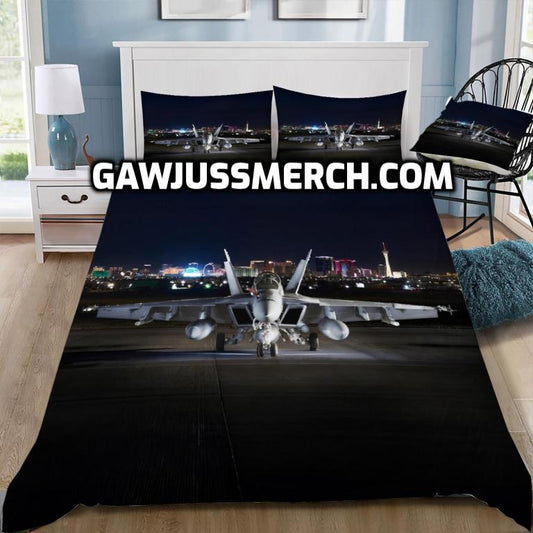 FA-18 Hornet Fighter Doona / Duvet Cover and 2 Pillow Slips